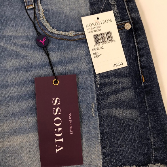 Vigoss Jean Shorts. Women’s High Rise. - Picture 4 of 7